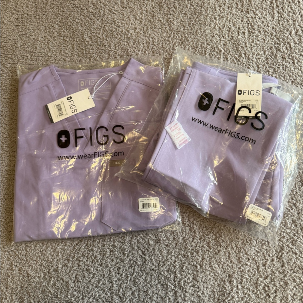 Figs Scrub Set Lavender Dew XXSP